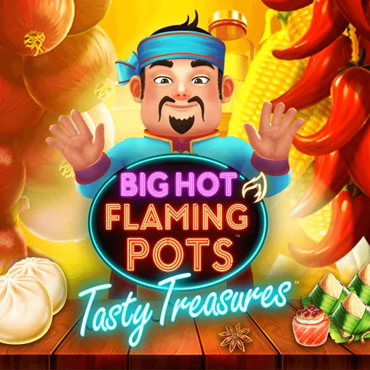 Big Hot Flaming Pots
